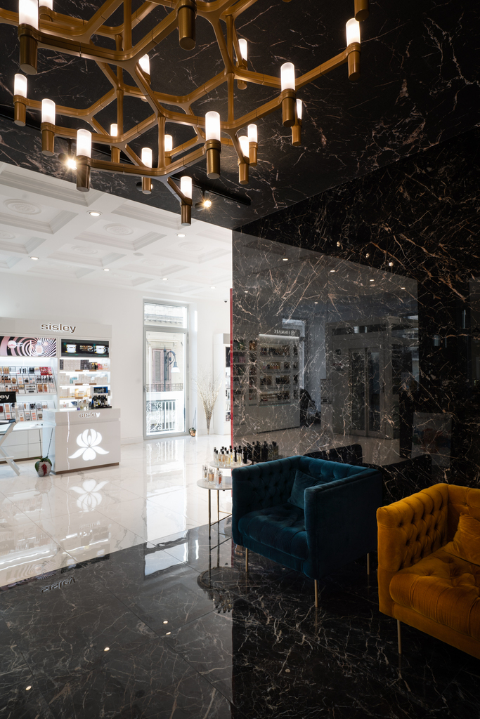 area lounge spa NAIMA Reggio Calabria interior design Crucitti Architetti