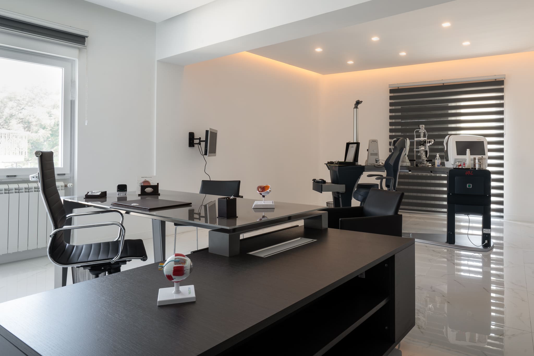 ambiente studio dentistico moderno Reggio Calabria Crucitti Architetti interior design studio